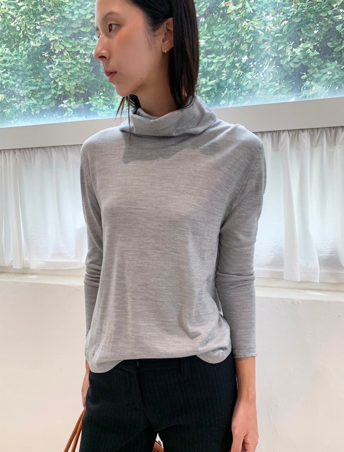 메종마르지엘라 oaens 빈티지 터틀넥 니트 탑 상품이미지1