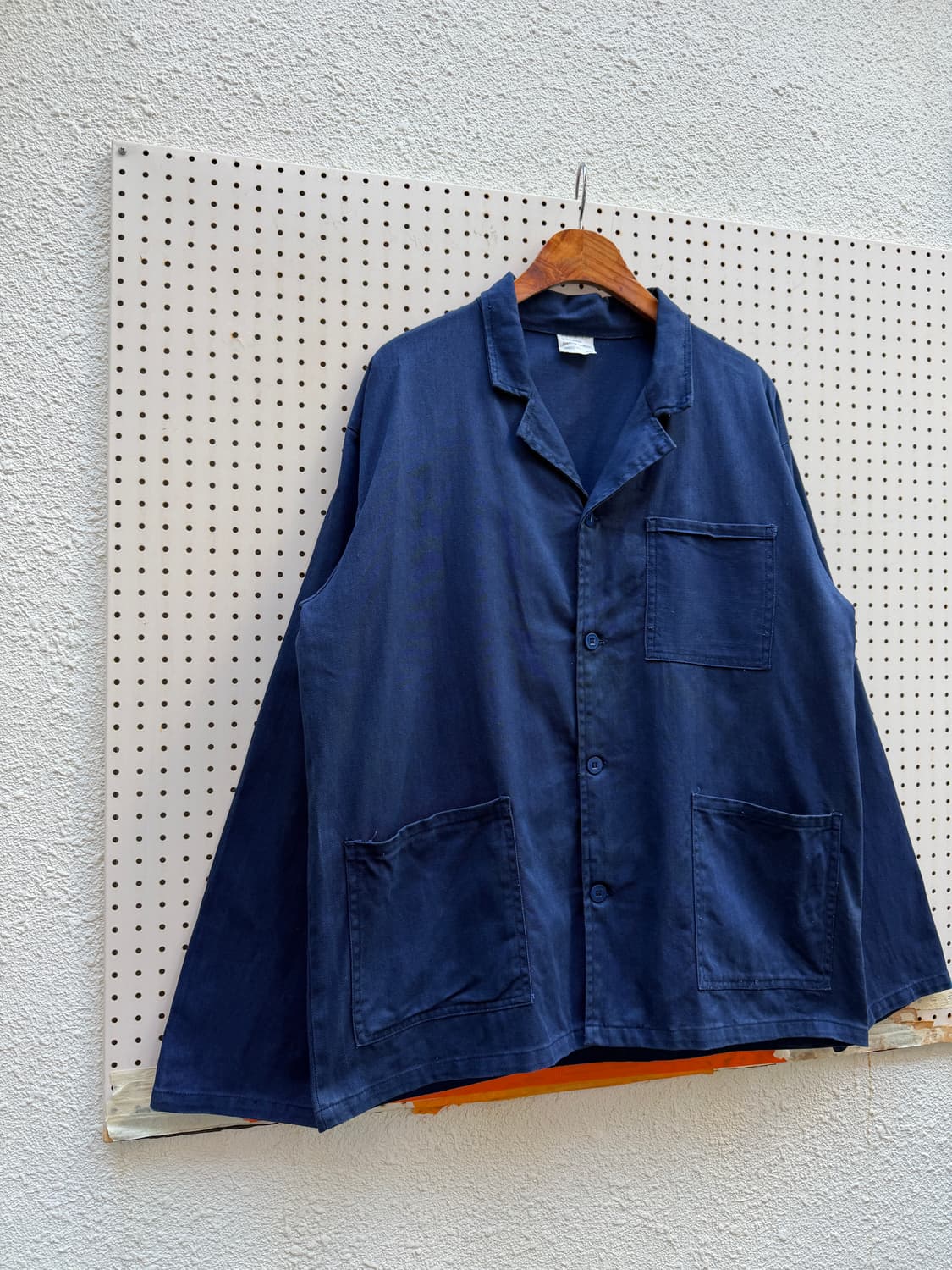OLD VINTAGE NAVY OPEN COLLAR 프렌치워크자켓 상품이미지3
