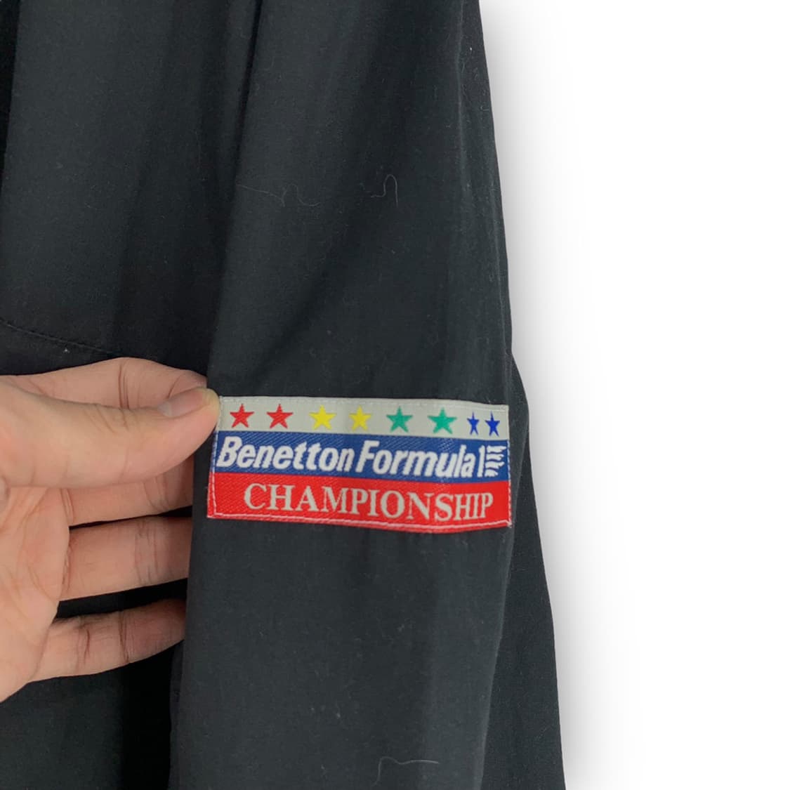 베네통 포뮬라 로고 아노락 자켓 상품이미지4