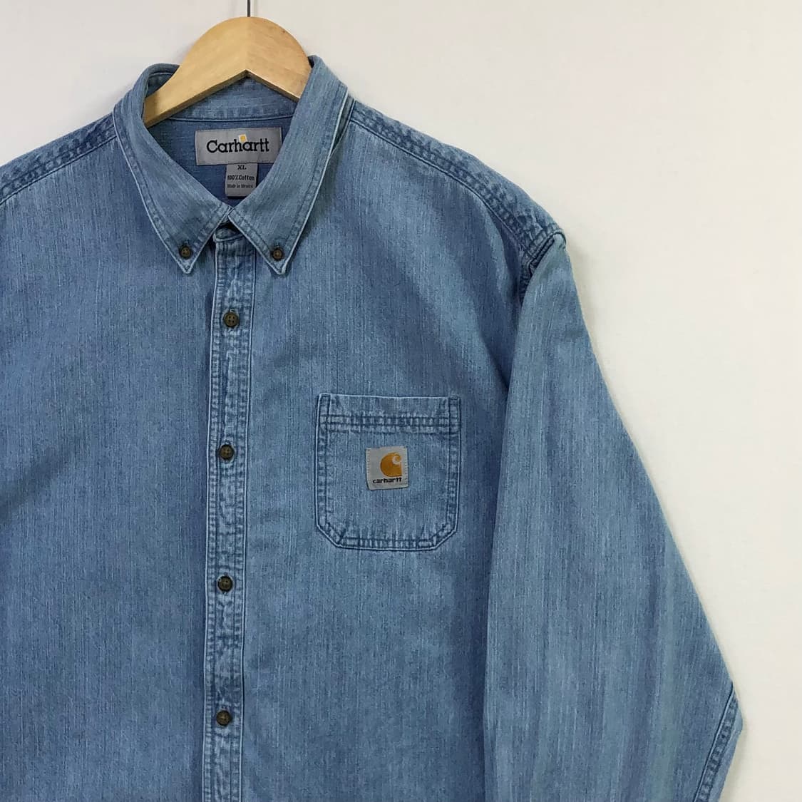 XL 칼하트 데님 셔츠 상품이미지1
