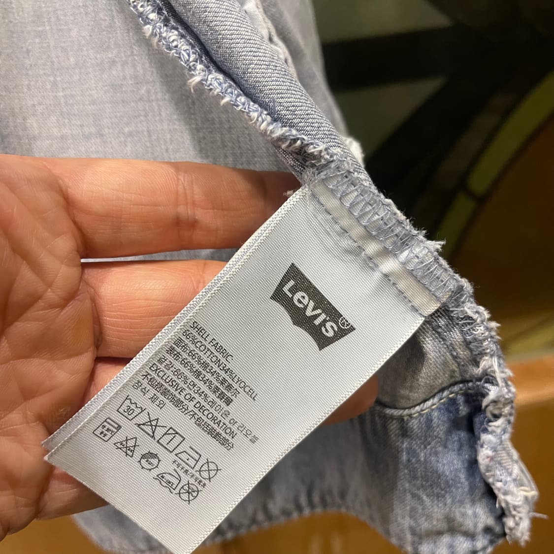 리바이스 코튼 블루종 상품이미지5