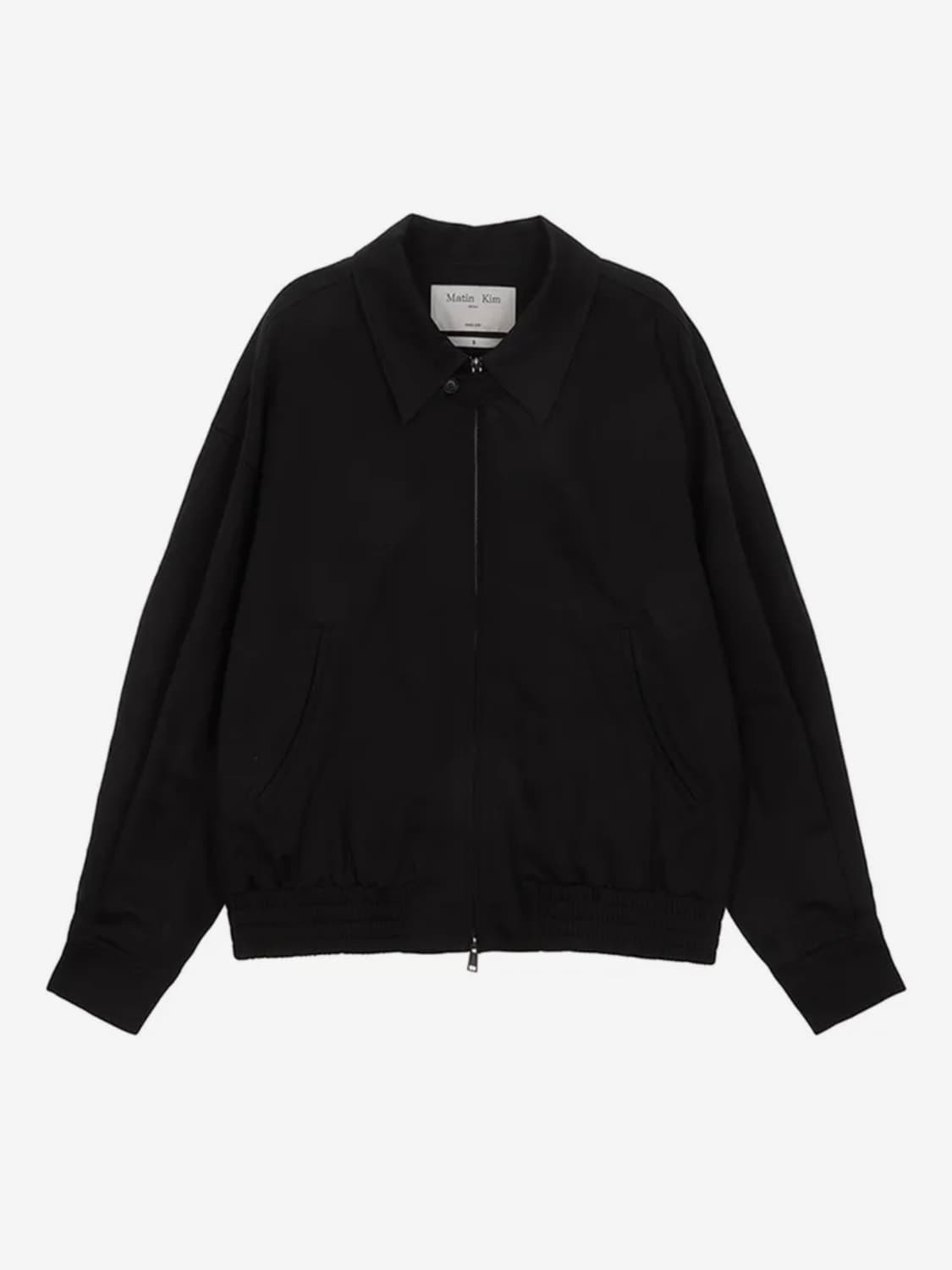 마뗑킴 봄버 자켓 COTTON BLEND COLLAR RELAXED BO 상품이미지1