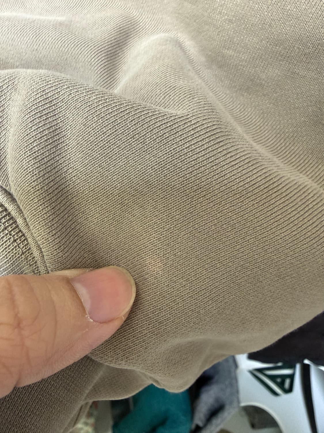 [2] AW23 모이프 스웻 셋업 올리브 그레이 상품이미지3