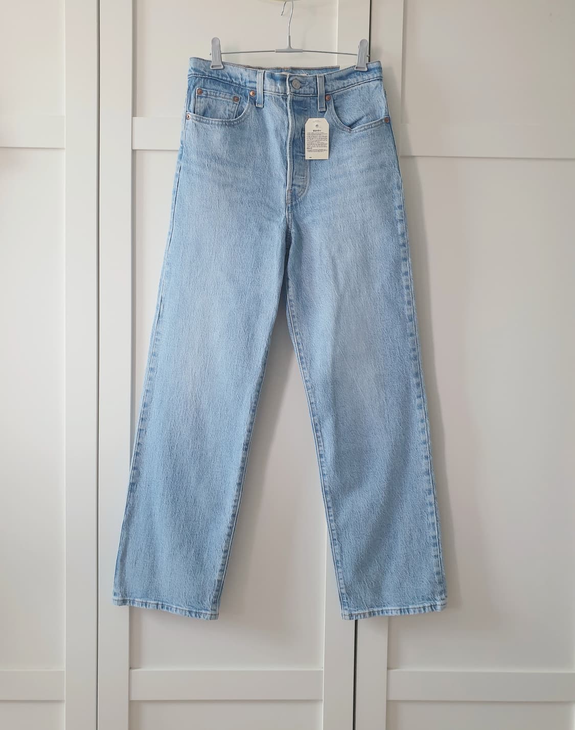 리바이스청바지 일자진 스트레이트핏 라이트블루  새제품 상품이미지1