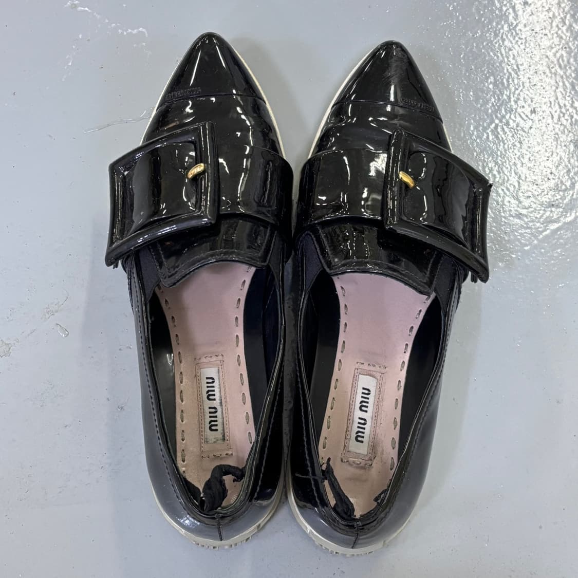 38 미우미우 페이던트 로퍼 0309E 상품이미지1