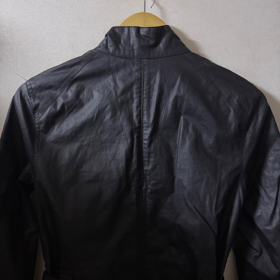  바버 클래식 자켓 블랙 36 (여성 55정도) 상품이미지8