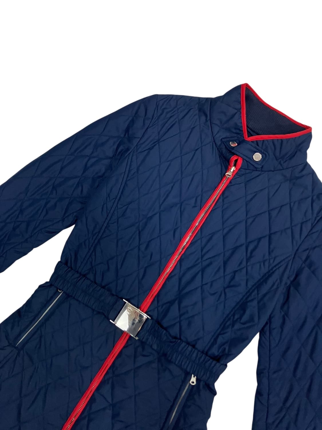 타미힐피거 퀼팅 벨트 자켓 코트 M 상품이미지2