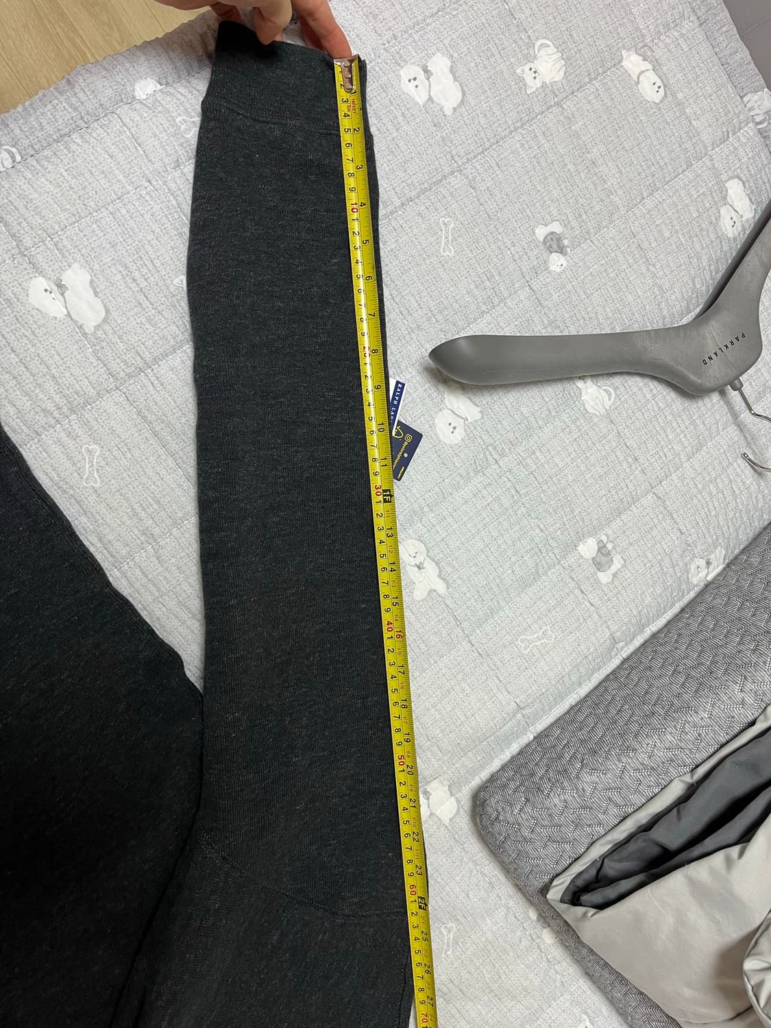 [XL] 폴로 랄프로렌 반(하프)집업 니트 차콜 그레이 상품이미지9