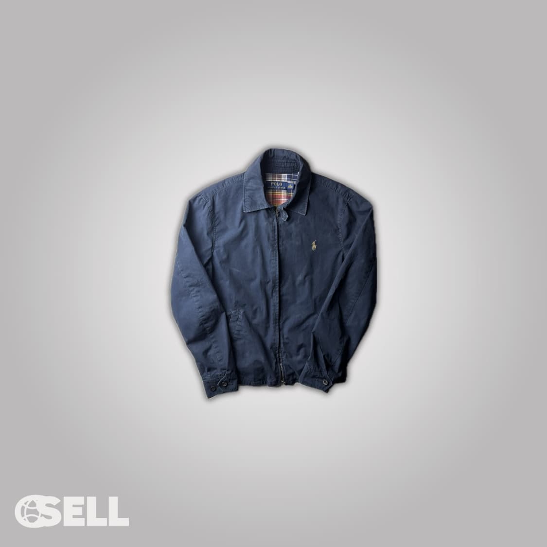 폴로 안감체크 자켓 상품이미지1