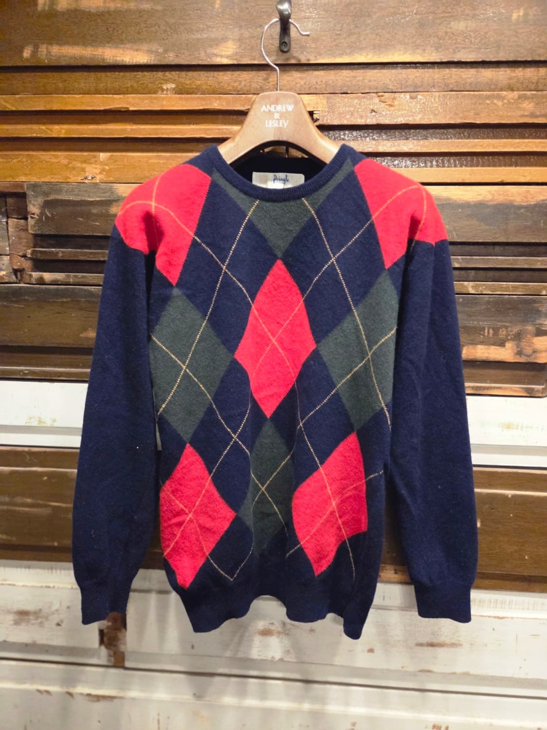 프링글 오브 스코틀랜드 캐시미어니트 상품이미지1