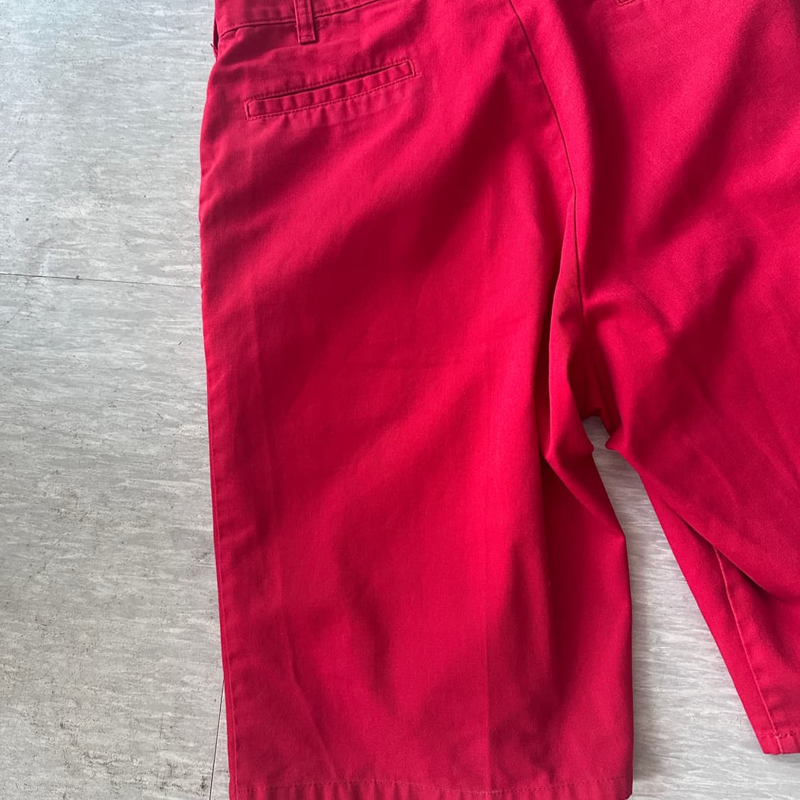 90년대 Dickies 디키즈 레드 반바지 버뮤다 팬츠 상품이미지7