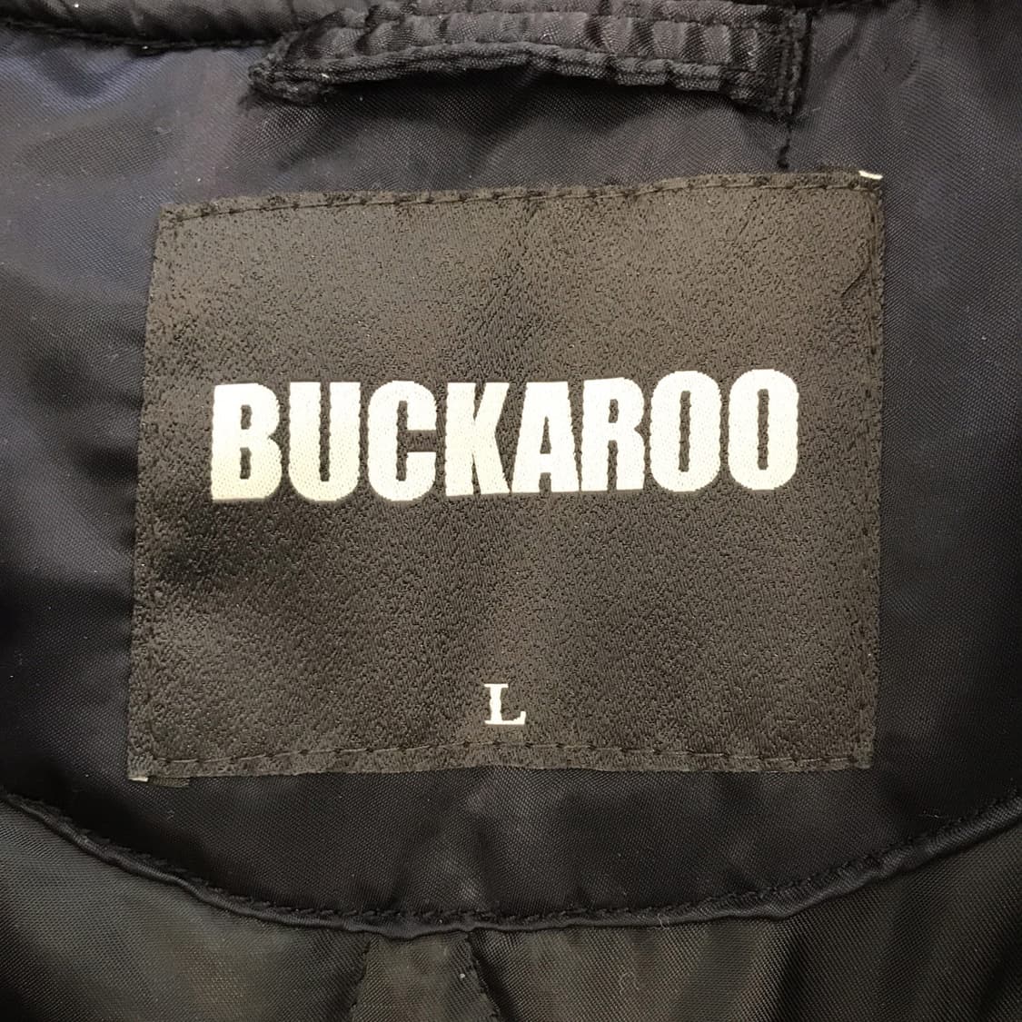 버커루 자수 스카잔 점퍼 누빔안감[남성L사이즈] 상품이미지5