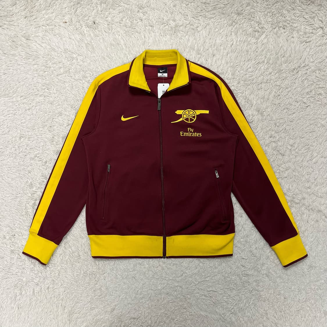 Nike Arsenal burgundy anthem jersey  상품이미지4