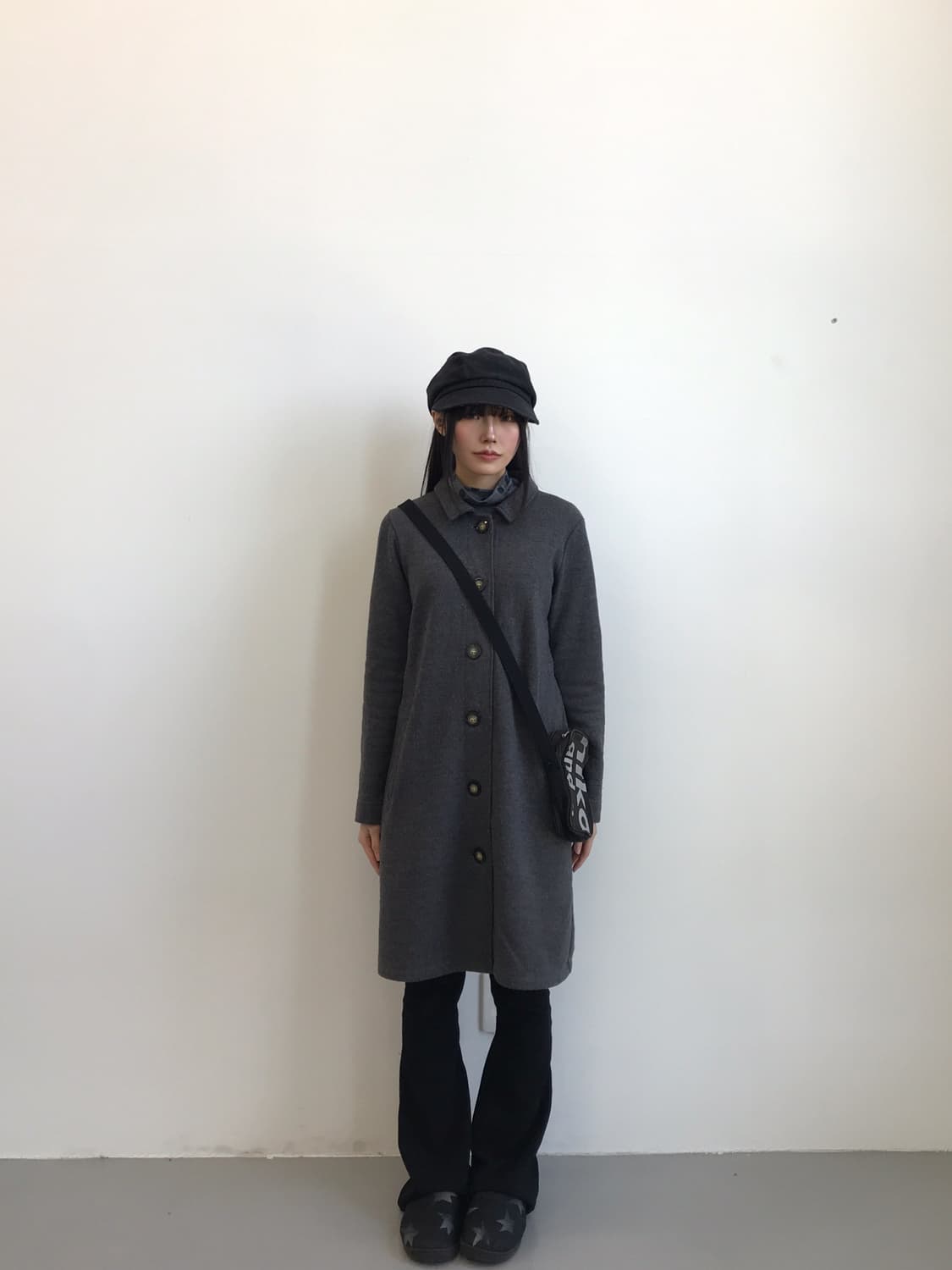 jpn Grey Single Breasted Cardigans 상품이미지2