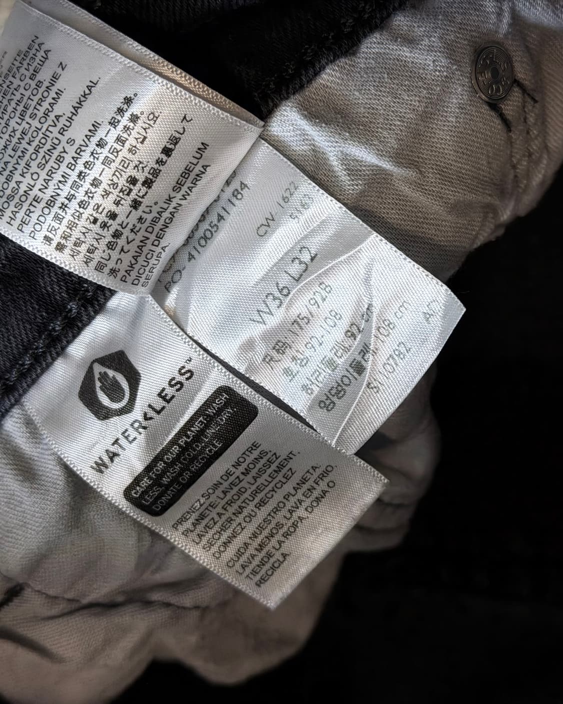 리바이스 559 블랙 데님팬츠 [SE-219] 상품이미지9