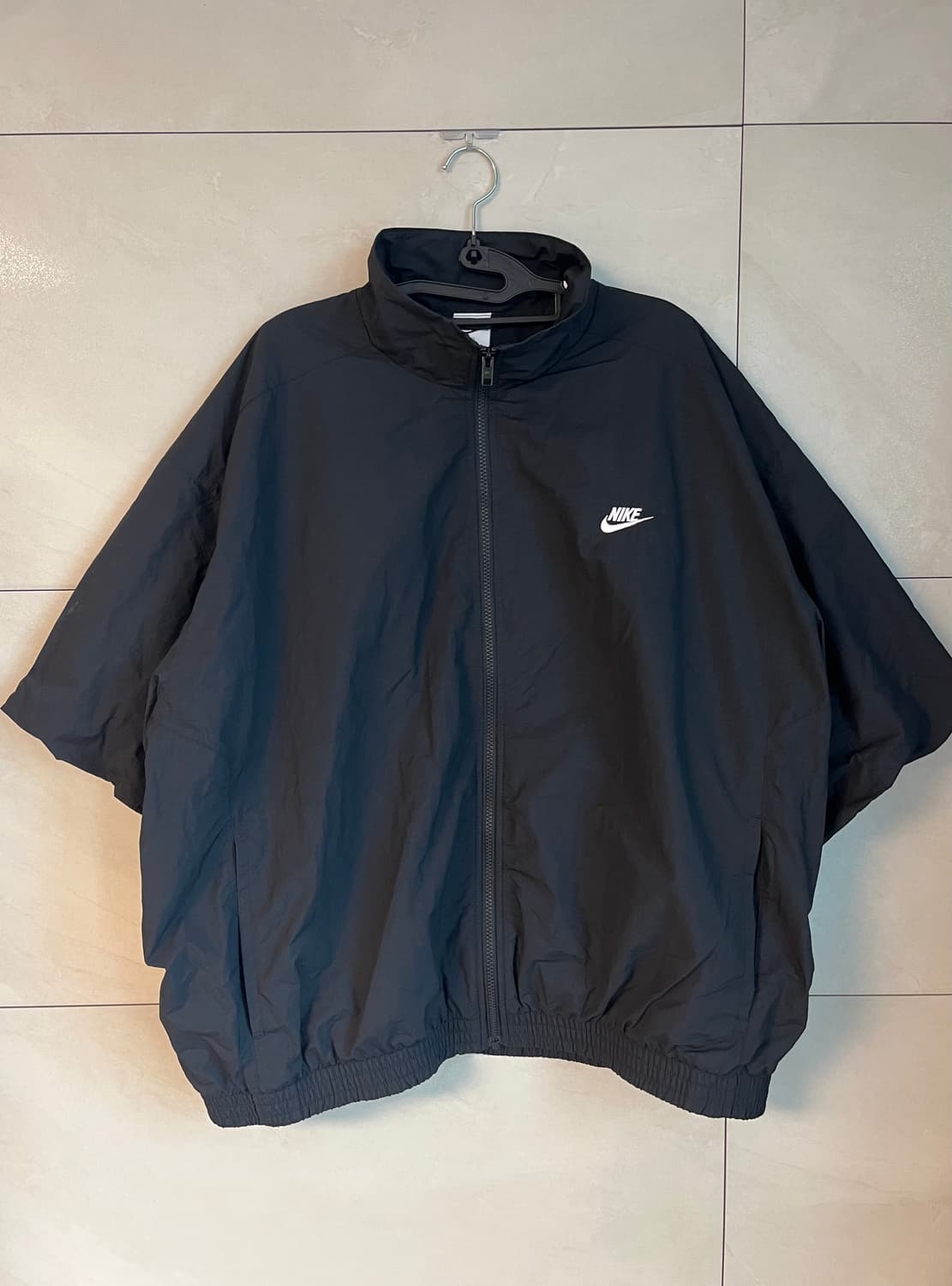 나이키 반팔 바람막이 블랙 (2XL size)  상품이미지1
