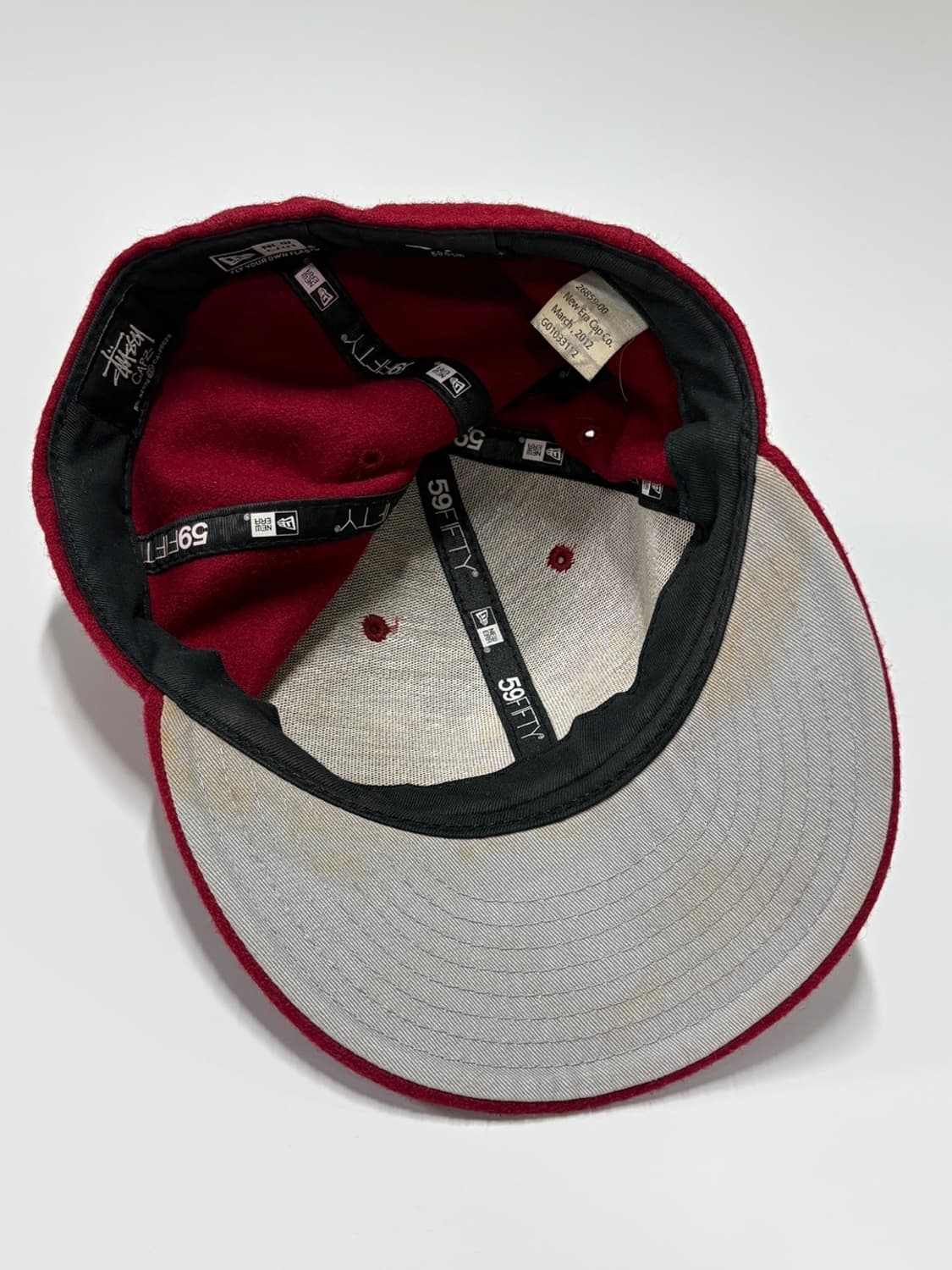 Old Stussy X Newera 스투시 뉴에라 볼캡 상품이미지4