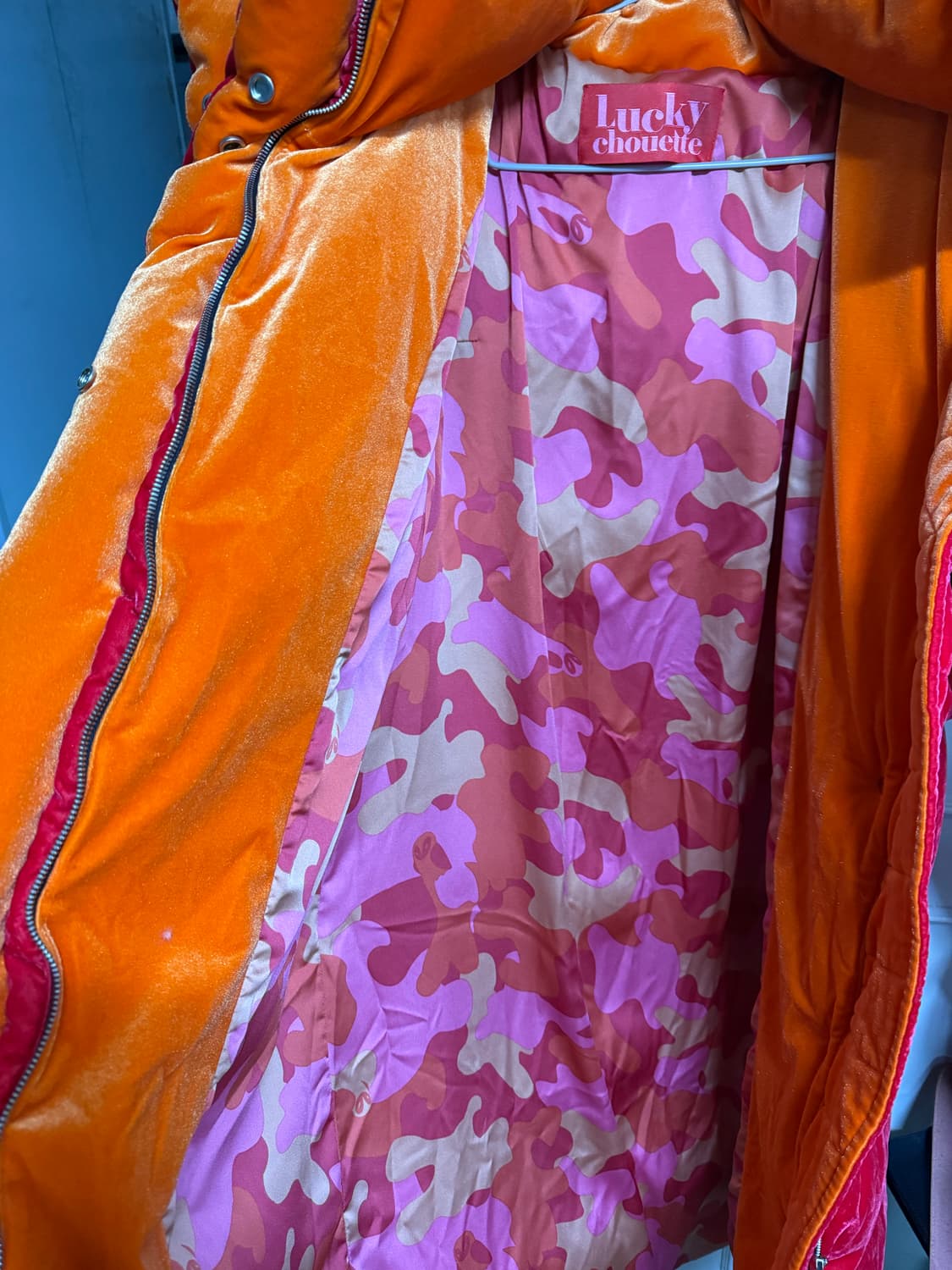 럭키슈에뜨정품구스롱자켓 상품이미지7