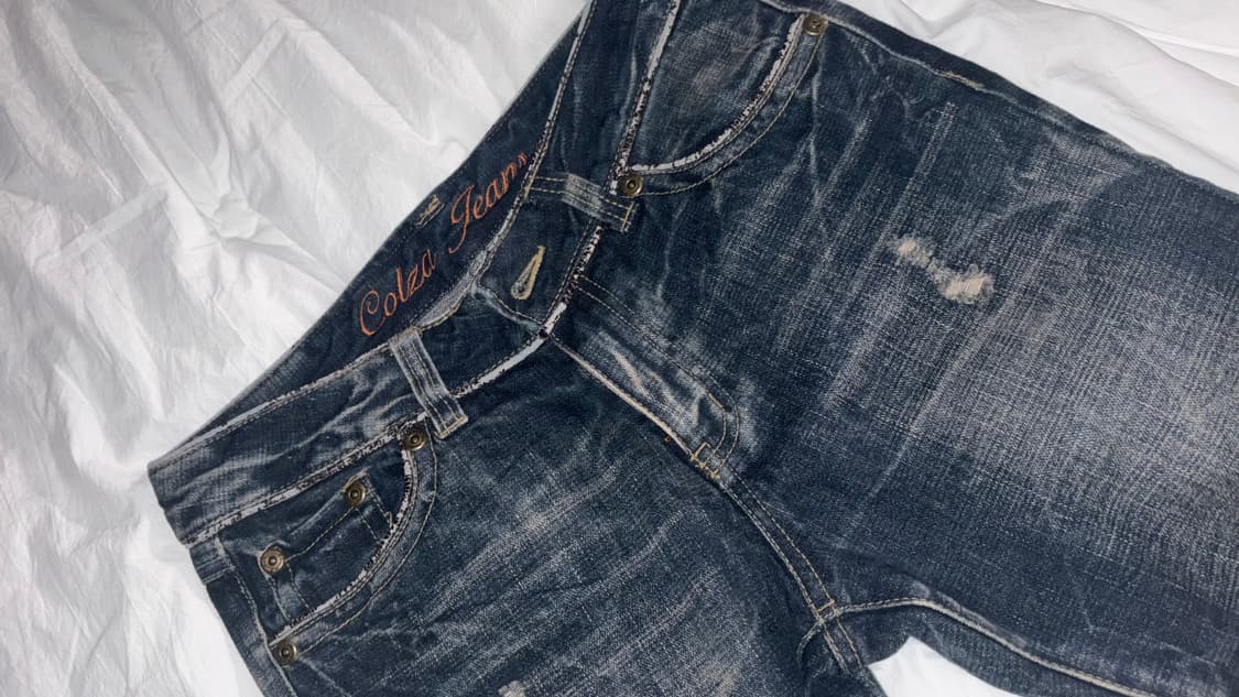 빈티지 세미부츠컷 데님 상품이미지3