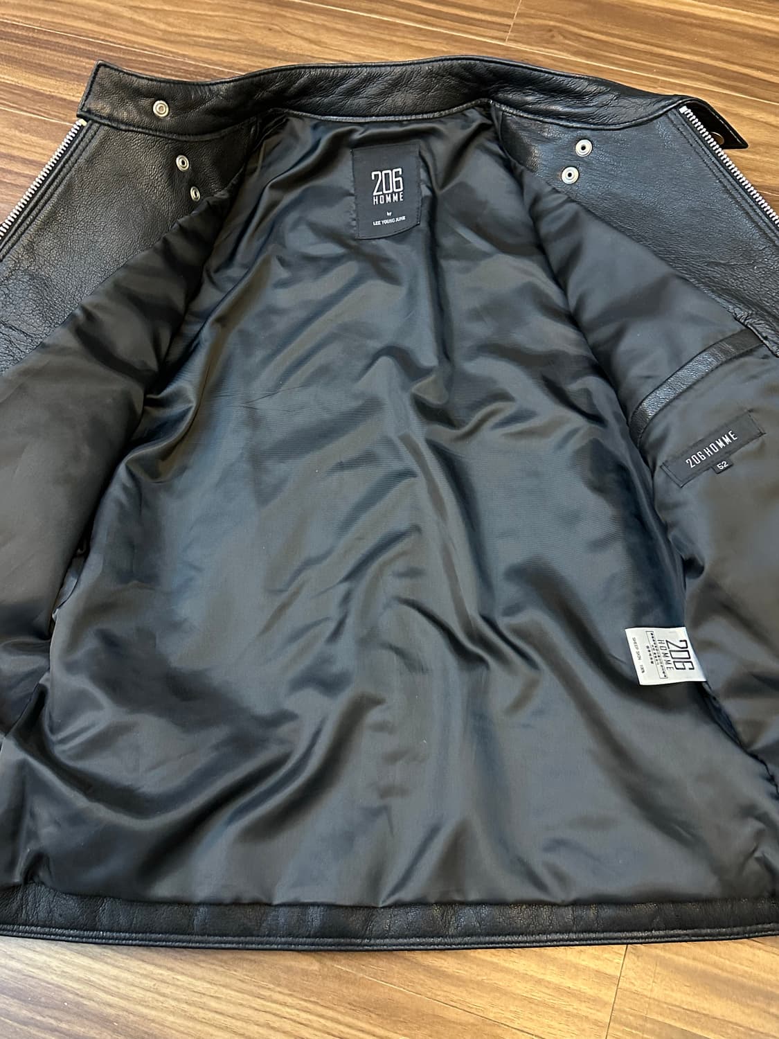 206옴므 양가죽 라이더 자켓 52 상품이미지3