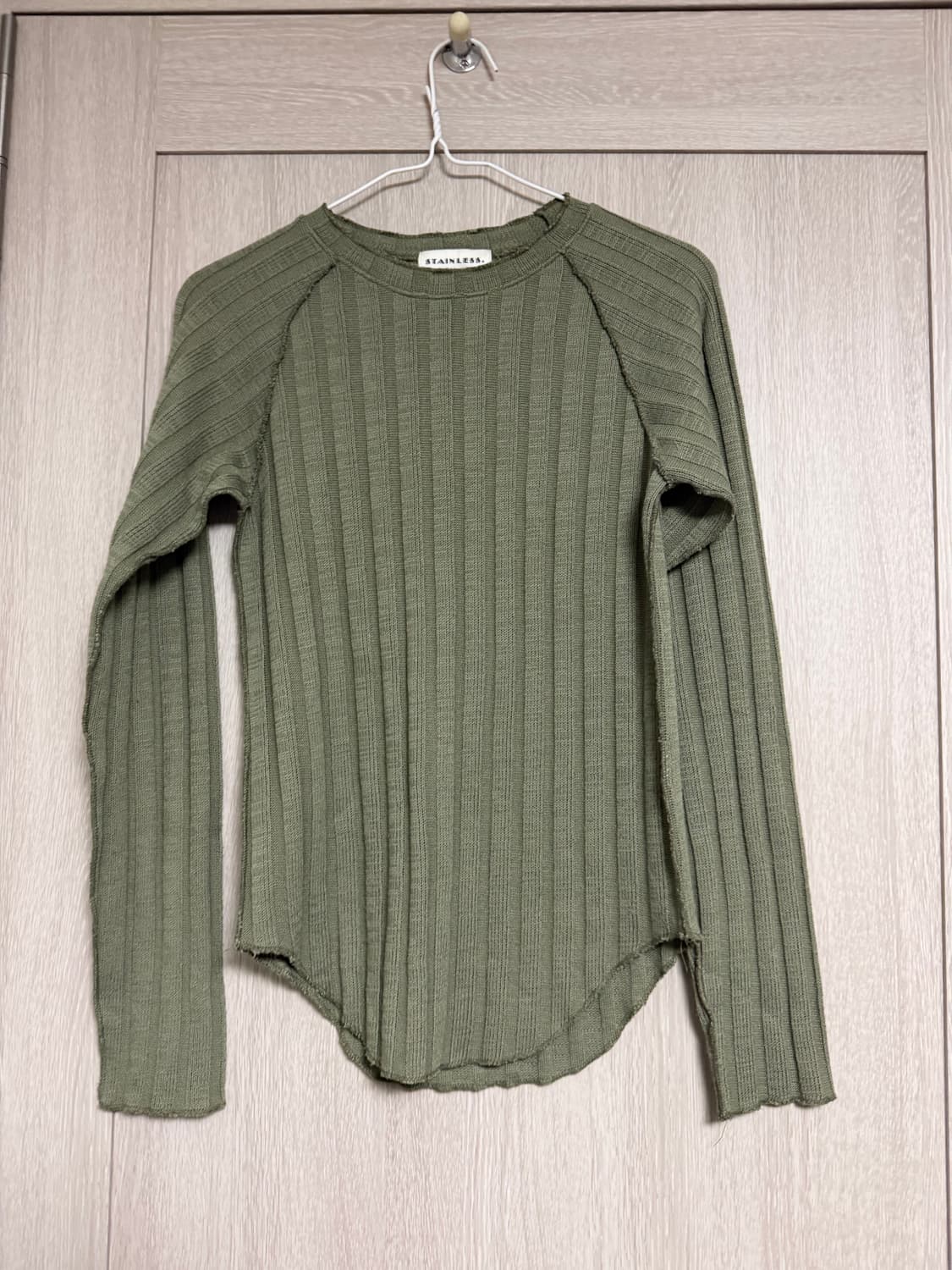 카키 니트  상품이미지1