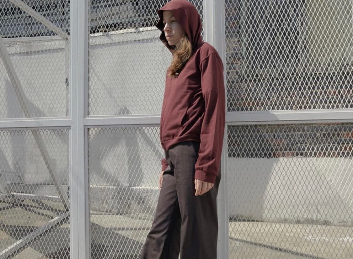 3)머듈 라운지 후드집업 버건디 상품이미지1