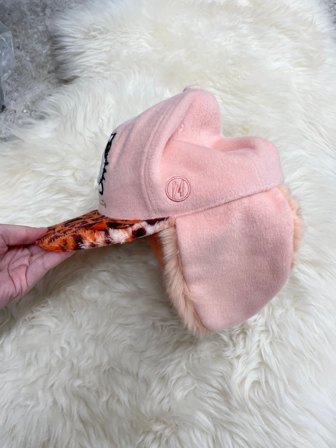 헬로키티 갸루 호피 트루퍼햇 상품이미지6