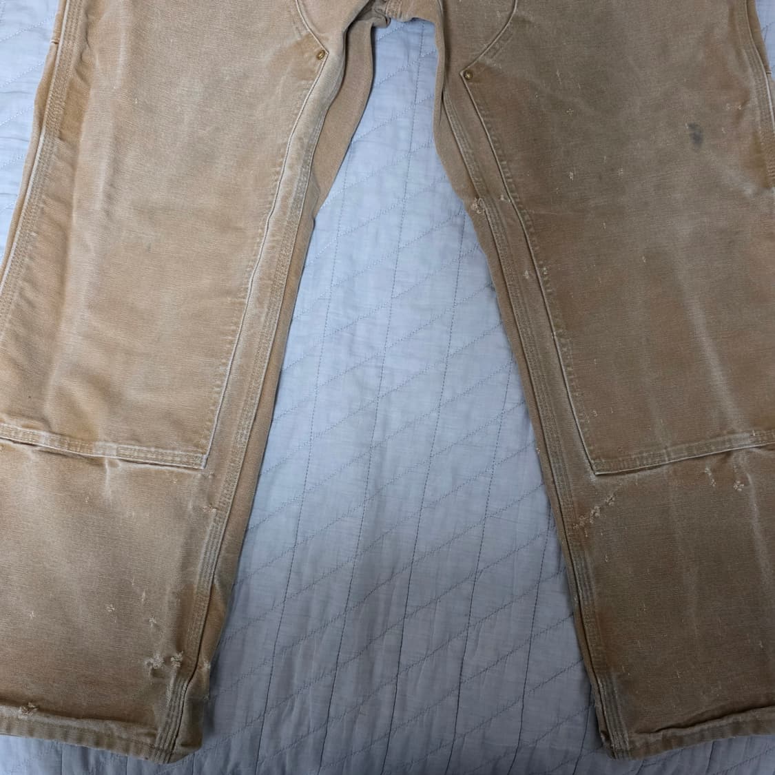 [38X30] 칼하트 더블니 B01 BRN 워크팬츠 쿨컨디션 T-7 상품이미지2