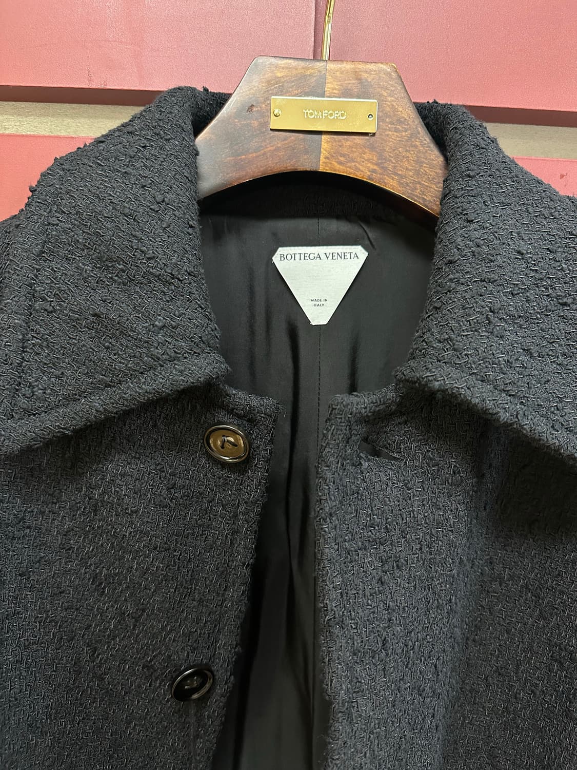 [새상품] 보테가베네타 24년 11월 최신상 트위드 코트 상품이미지10