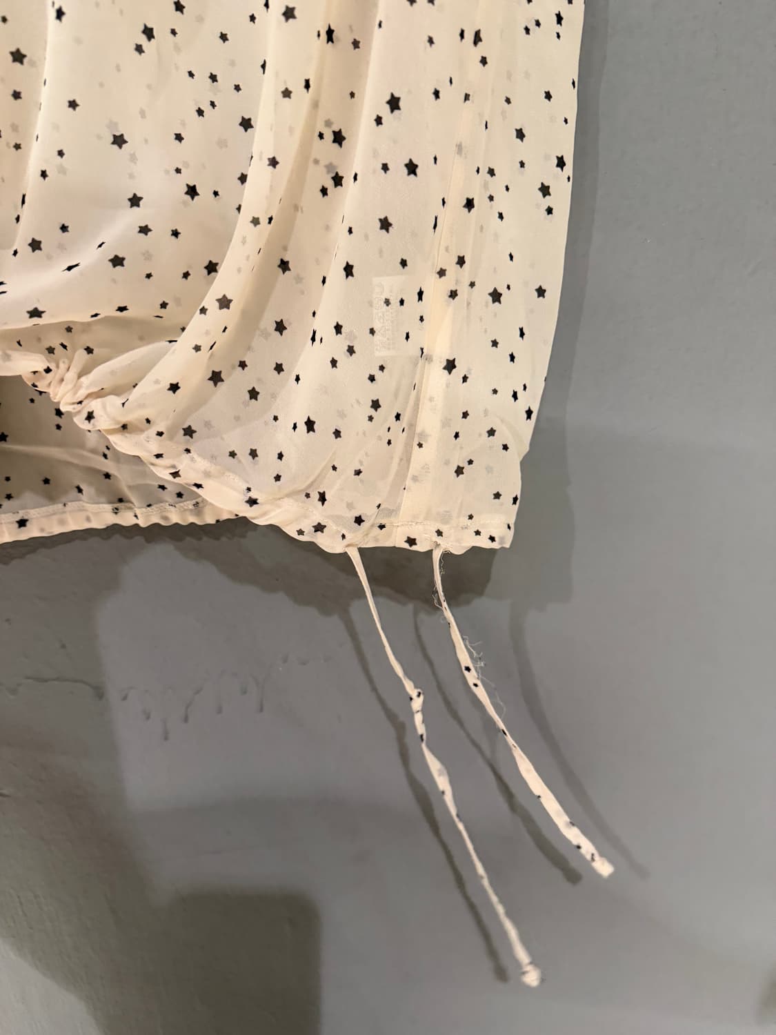 star pattern collar detail blouse we 상품이미지8