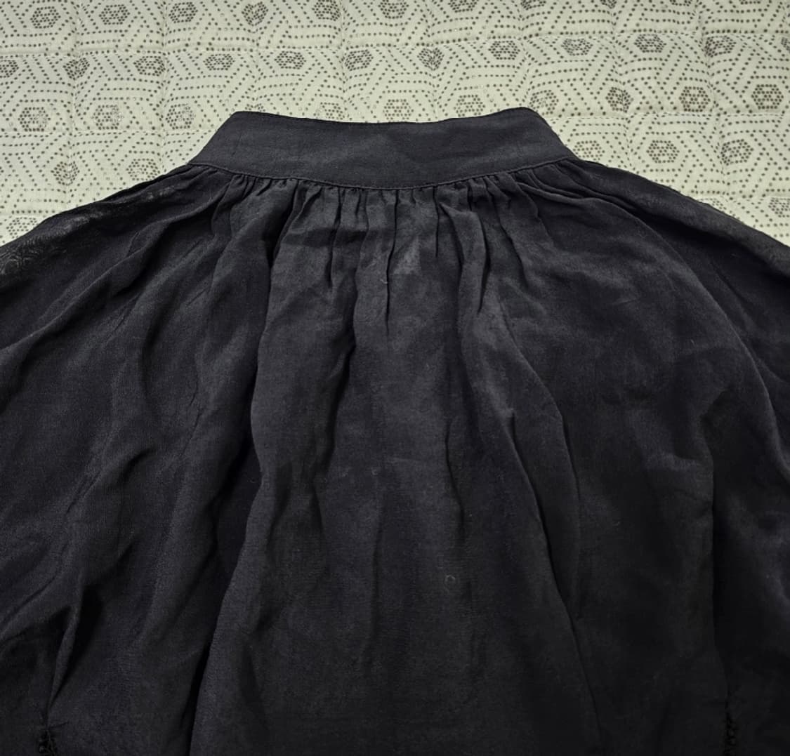 TIME 타임 블랙 블라우스 ~66 상품이미지5