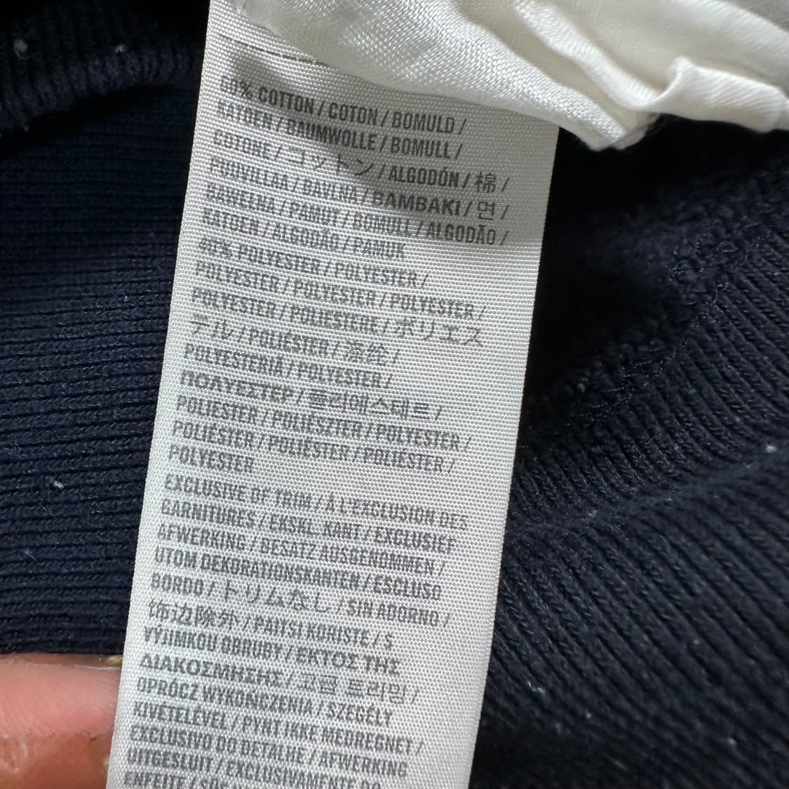 아베크롬비 네이비 후드집업 상품이미지6