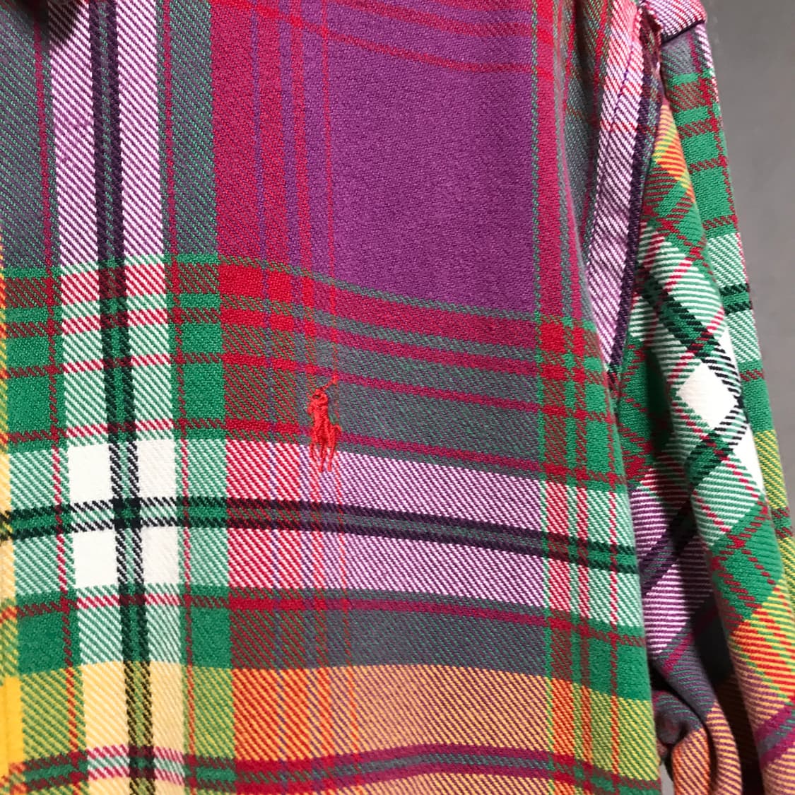 폴로 랄프로렌 체크 셔츠 L 상품이미지4