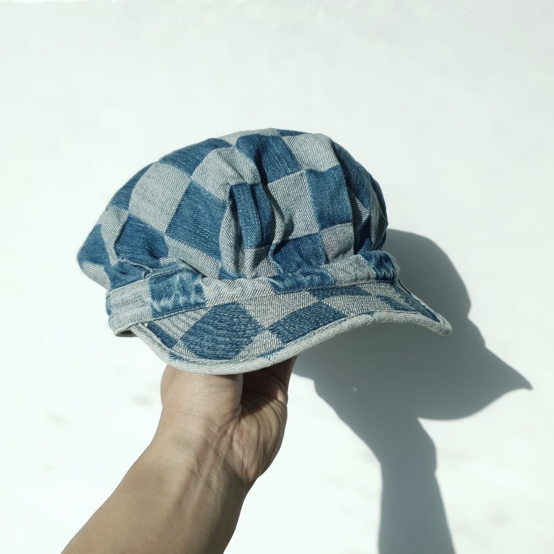 KAPITAL boro denim newsboy cap 상품이미지4