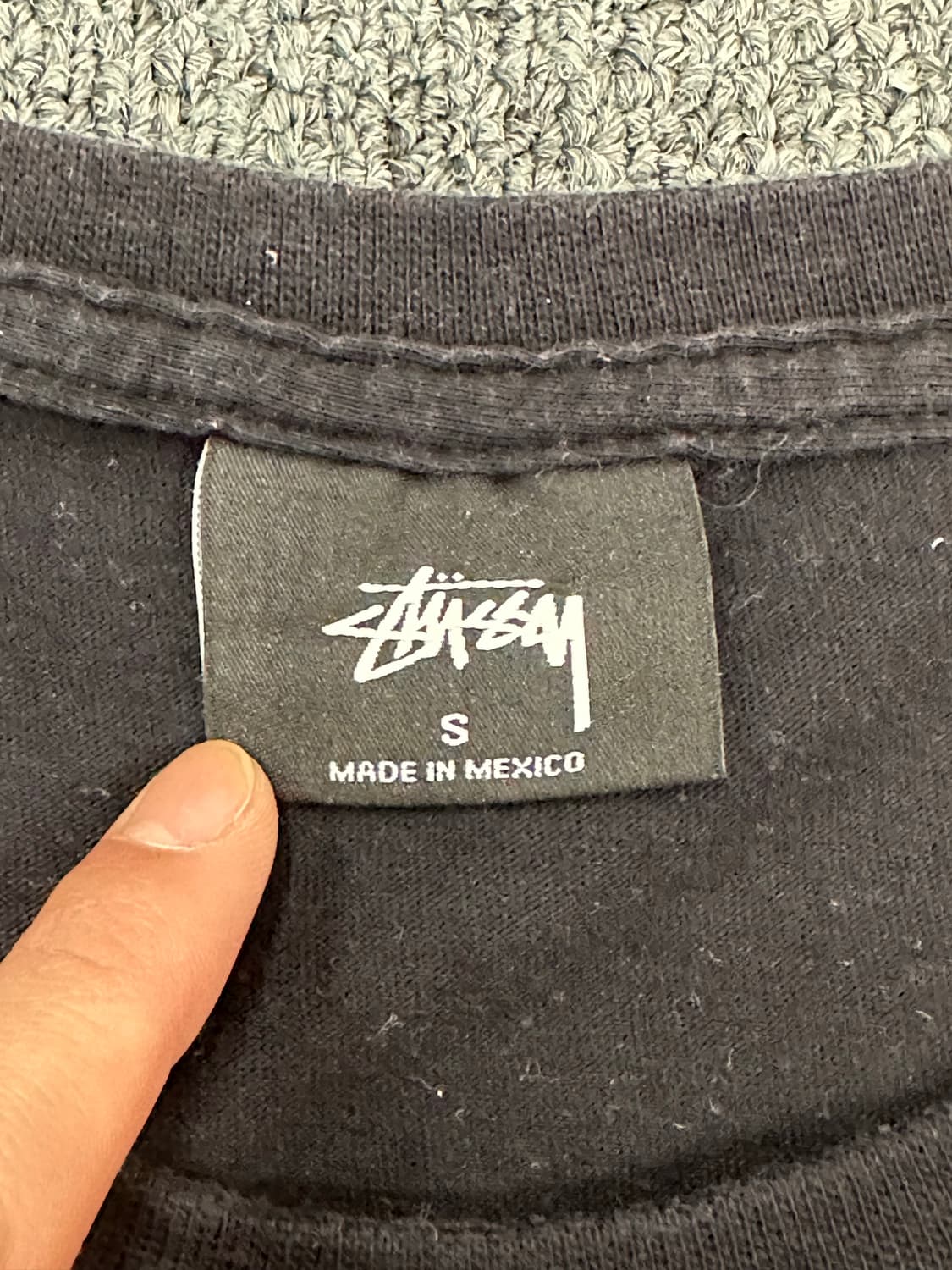 S)스투시 빈티지 월드투어 로고 반팔 상품이미지3