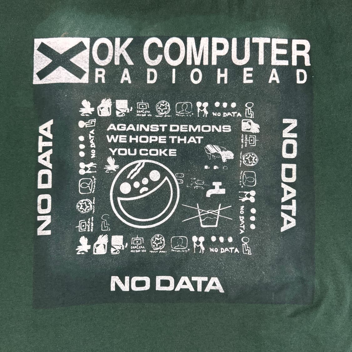 빈티지 90s 라디오헤드 롱슬리브 Radiohead OK Computer 상품이미지3