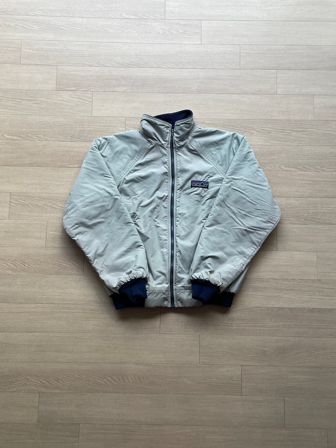 80s 파타고니아 쉘드 신칠라 데카태그 봄버 자켓 그레이 rare 상품이미지1