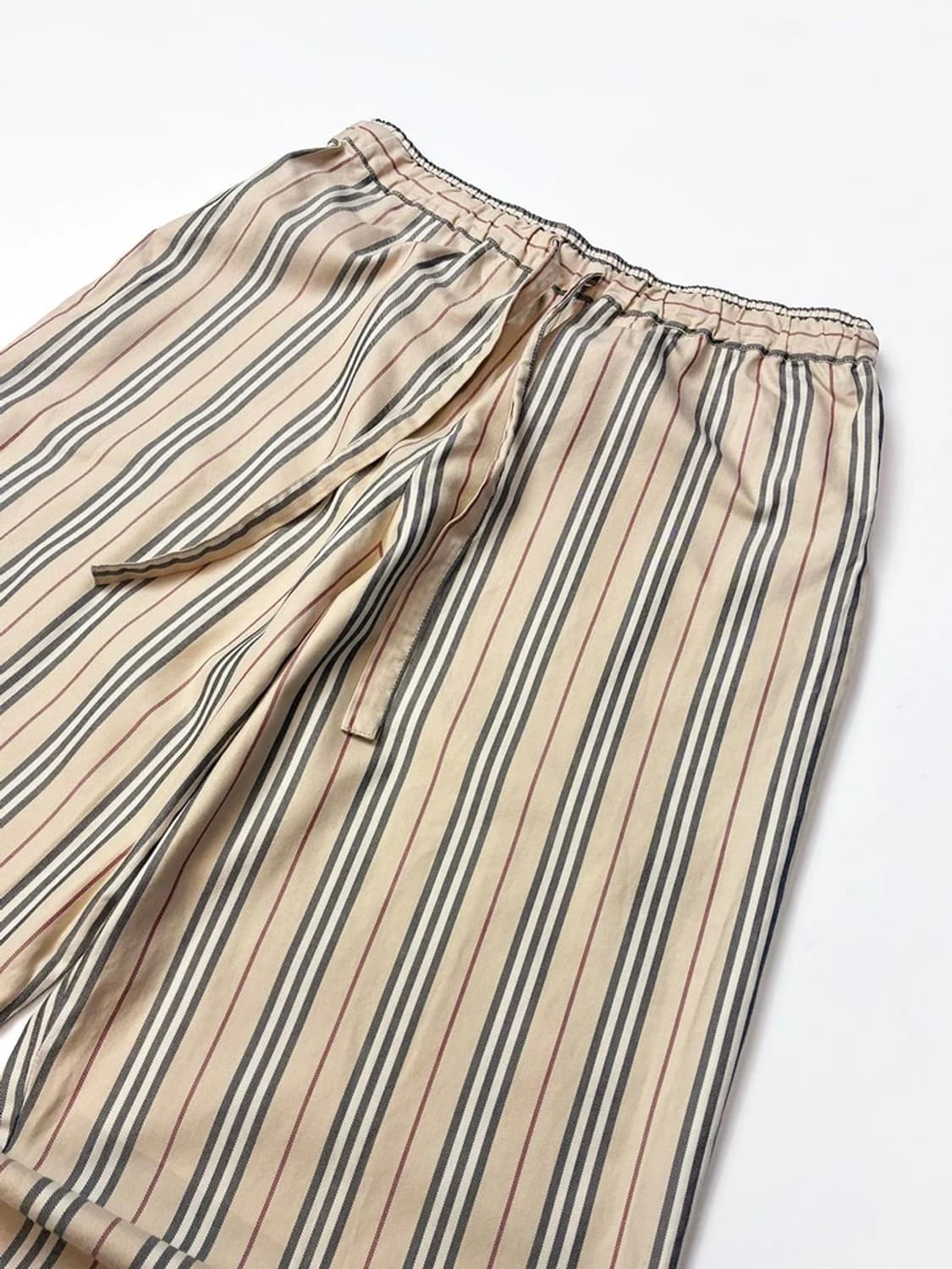 버버리 00s 런던 스트라이프 슬립 팬츠 PN5026 상품이미지2