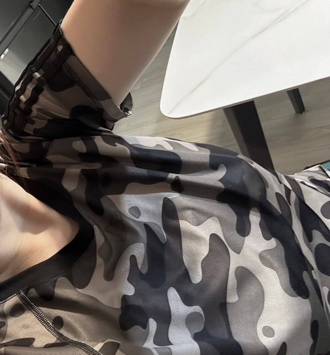 아디다스 카모 기능성 티셔츠 상품이미지3