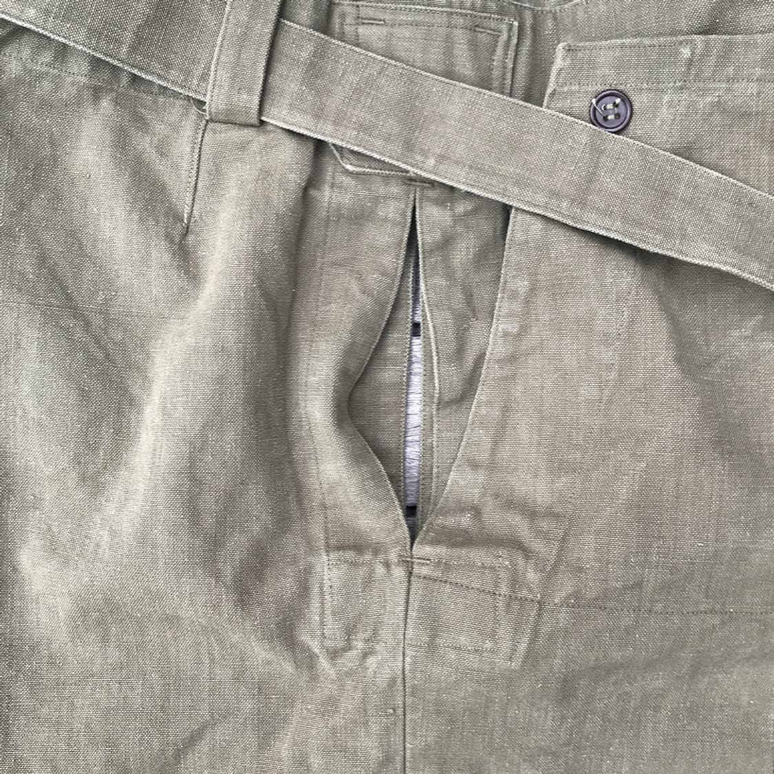 사이즈1 민트급 50년대 프랑스군 모터사이클병 오버팬츠 상품이미지8