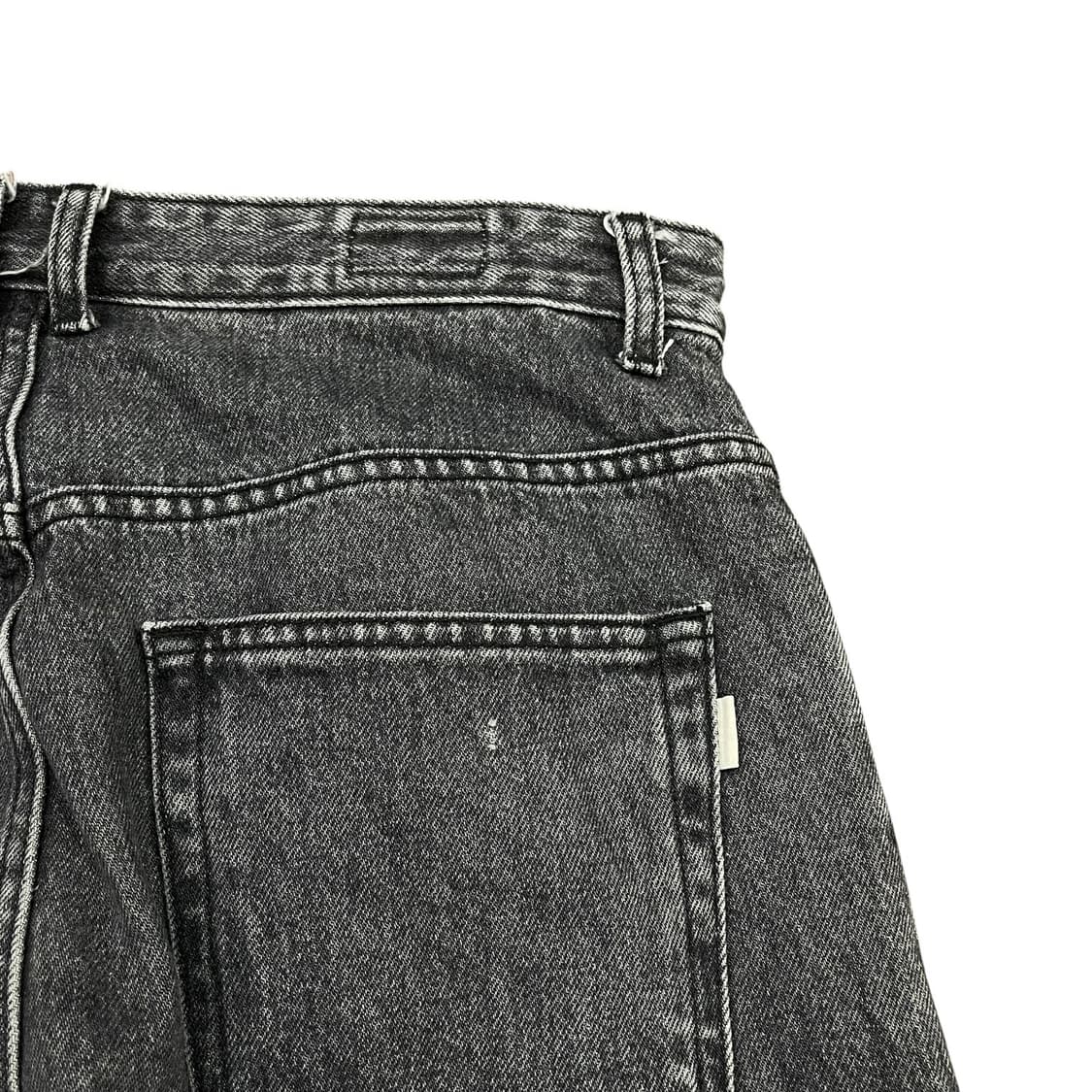 인더로우 흑청 데님팬츠 상품이미지4