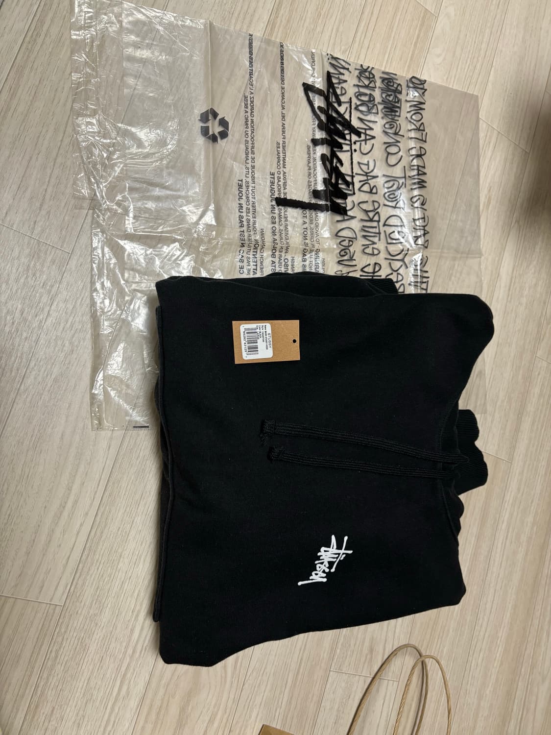 [정품] 스투시 베이직 후드티 L 상품이미지4