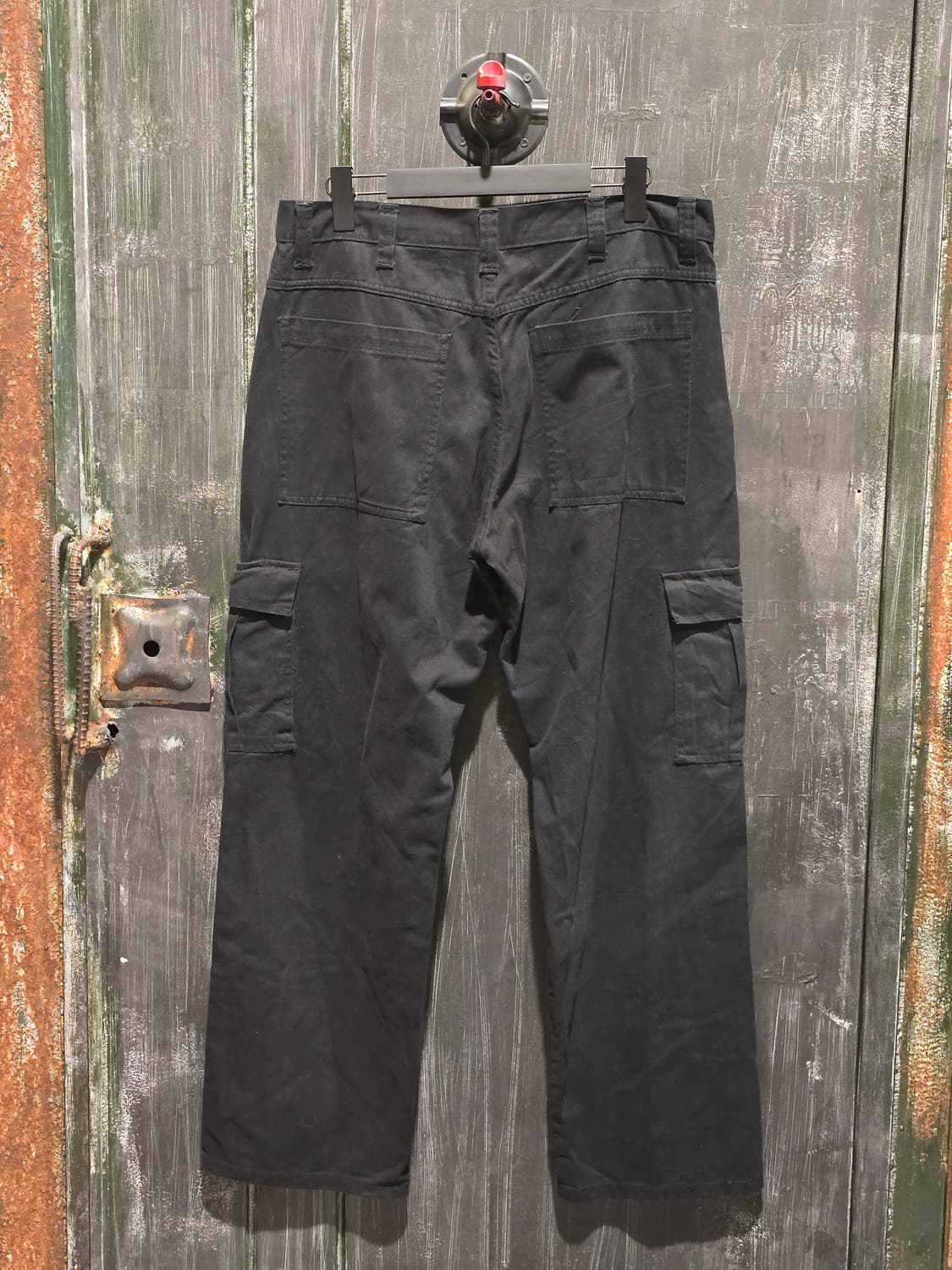 00s Wrangler Black Cargo Pants 상품이미지4
