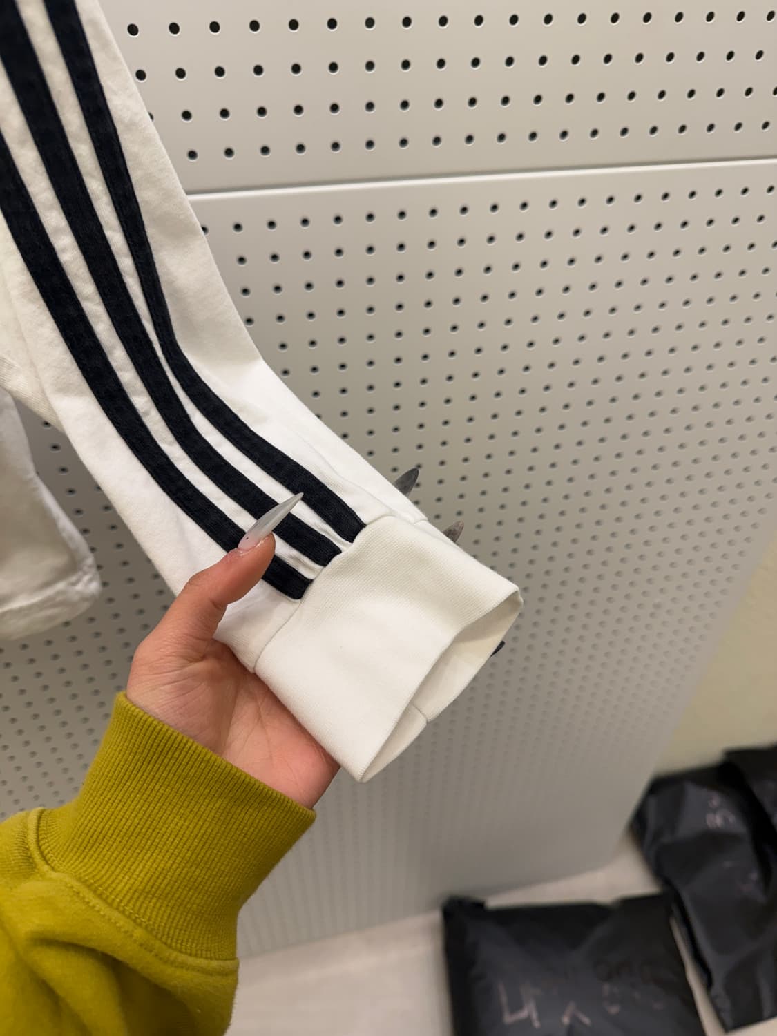 아디다스 삼선 투톤 롱슬리브 U752 상품이미지4