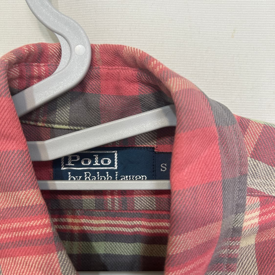 폴로 남성 체크 셔츠 남방 95 S  상품이미지2