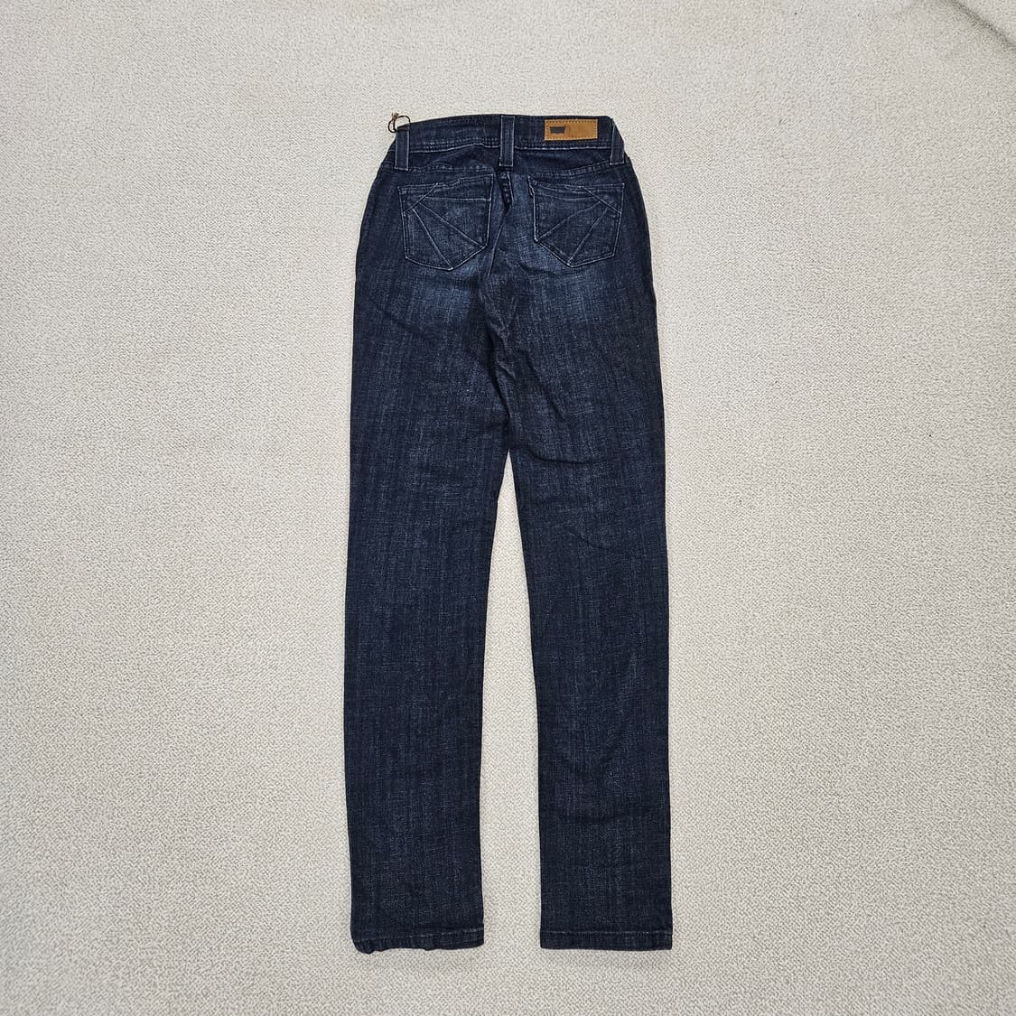 [25] 새상품 리바이스 볼드 커브 로우 라이즈 스키니 진청 팬츠 120 상품이미지4