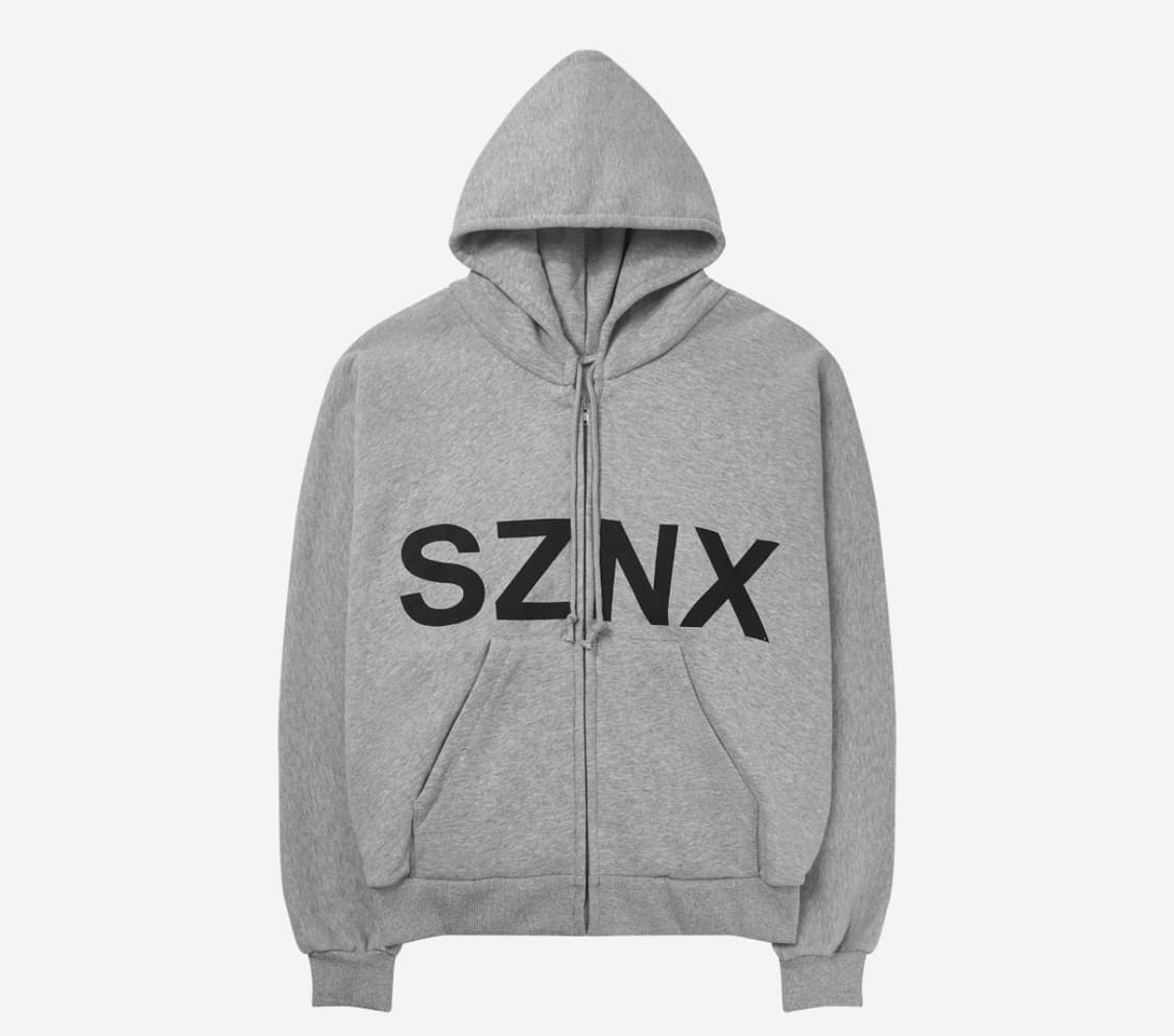 칸예 이지 sznx 코리아 후드집업 상품이미지1