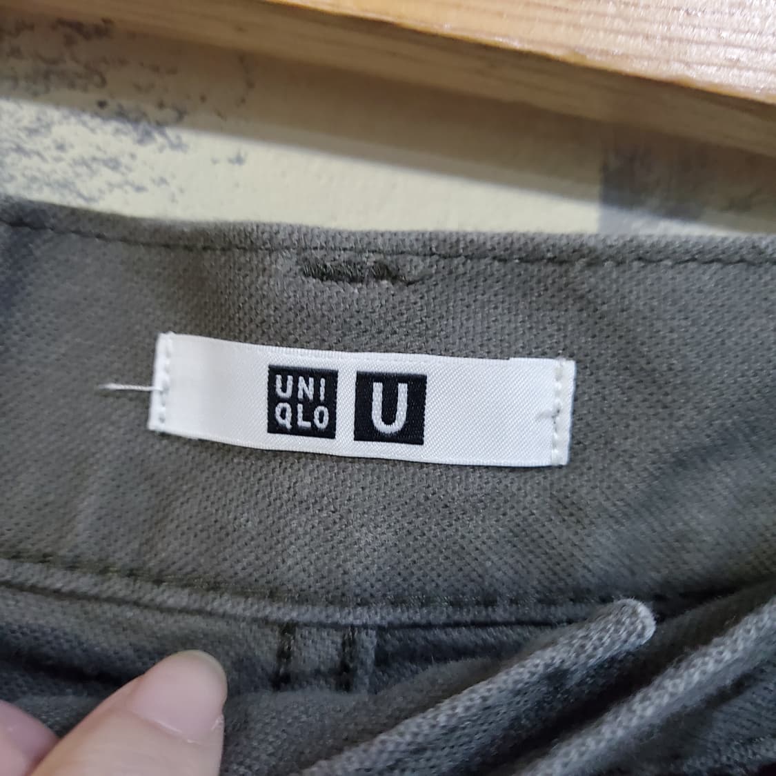 유니클로 X U 와이드 팬츠  상품이미지4