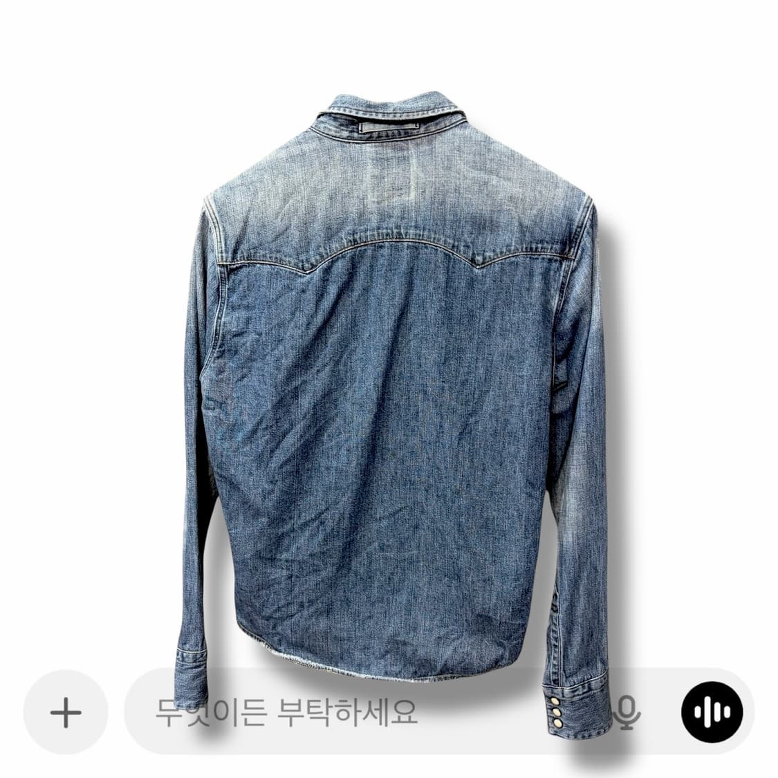 리바이스 빈티지 웨스턴 데님 셔츠 (L) 상품이미지6