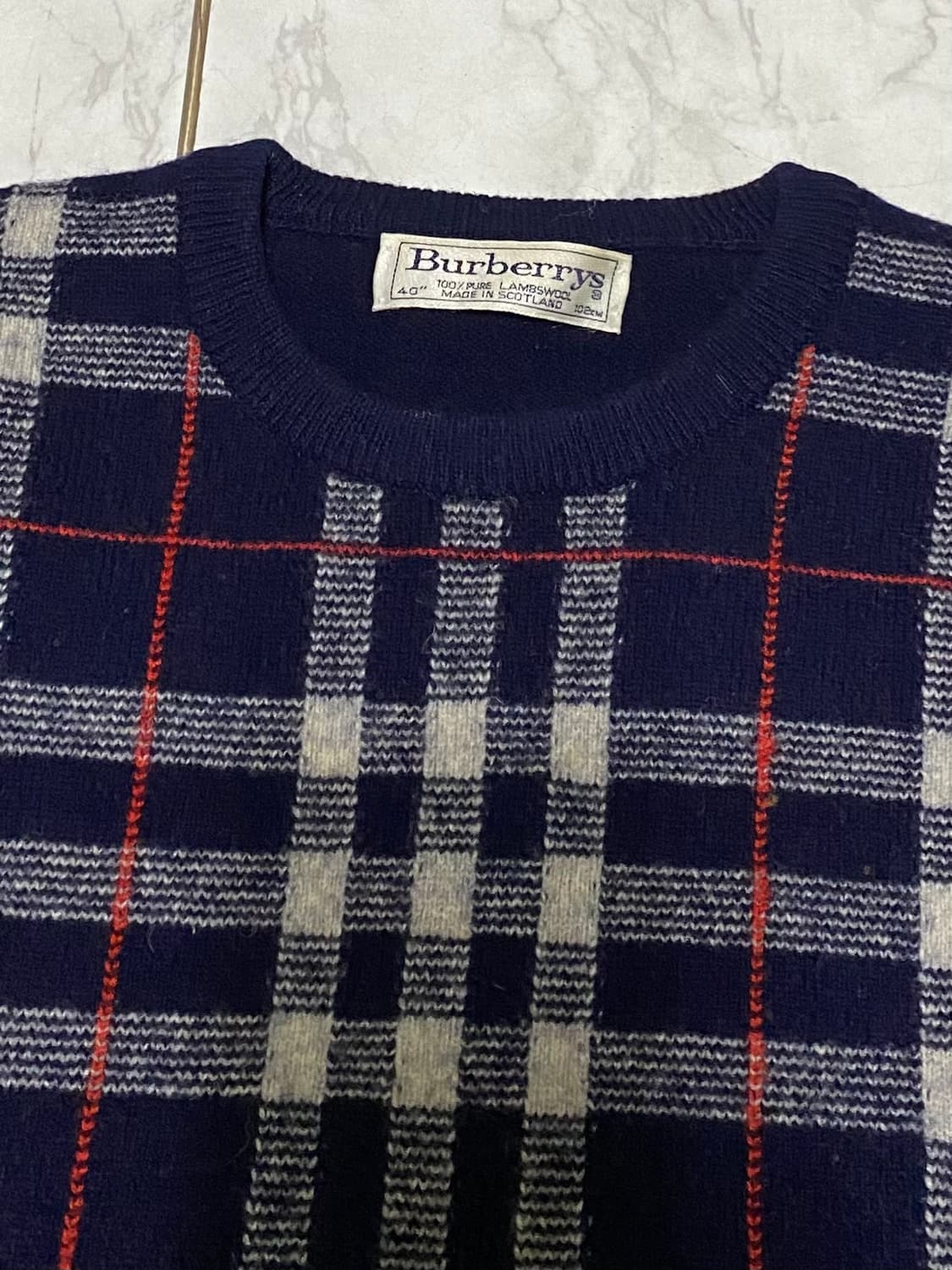 버버리 여성 울 니트 여성 100 상품이미지2